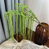 1PC Arrangements Plastic Green Plants Vine Artificial Plant Grass Plants Branch Home Decor