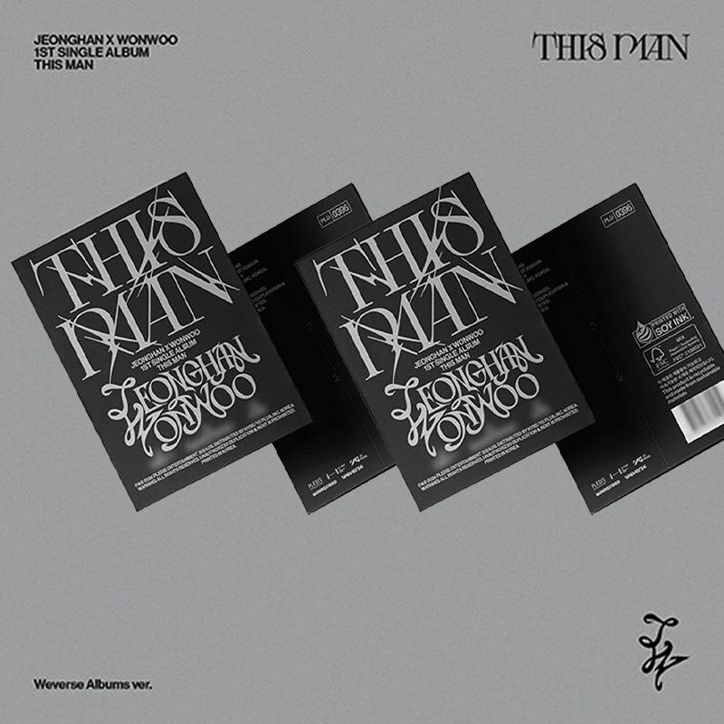 ЧОНХАН И ВОНУ (СЕМНАДЦАТЬ)  1-й сингл-альбом «THIS MAN» Weverse Albums ver.