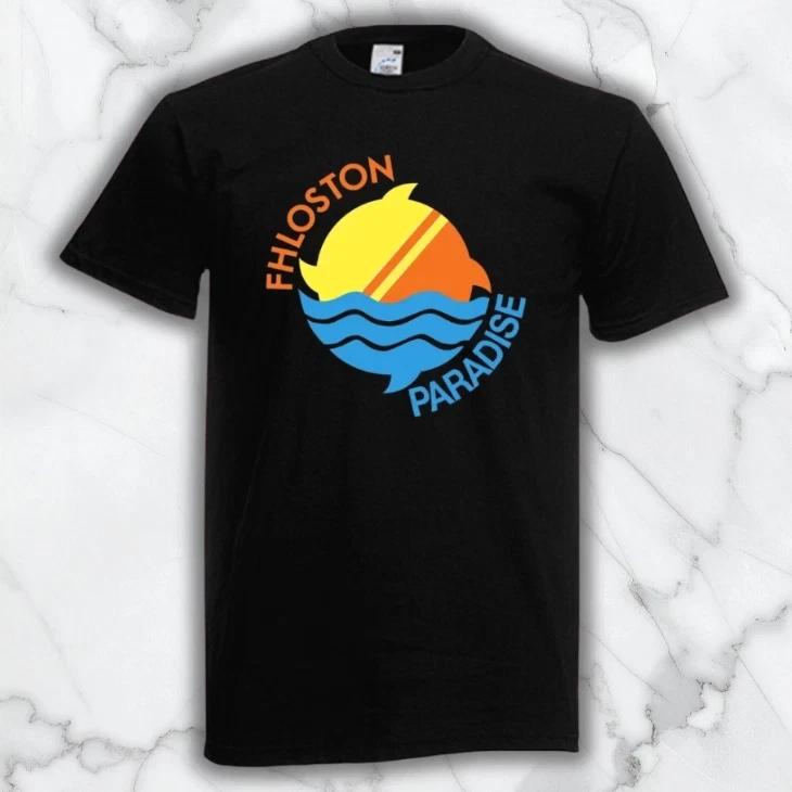 Fhloston Paradise Fifth Element Movie Men's Black Graphic T Shirt Freeships