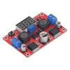 Повышающий понижающий модуль DC-DC Автоматический преобразователь напряжения Регулируемый источник питания с вольтметром