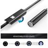 7.0MM TYPE-C эндоскоп камера IP67 водонепроницаемый 6 светодиодов регулируемый USB Android гибкие инспекционные бороскоп камеры для телефона ПК