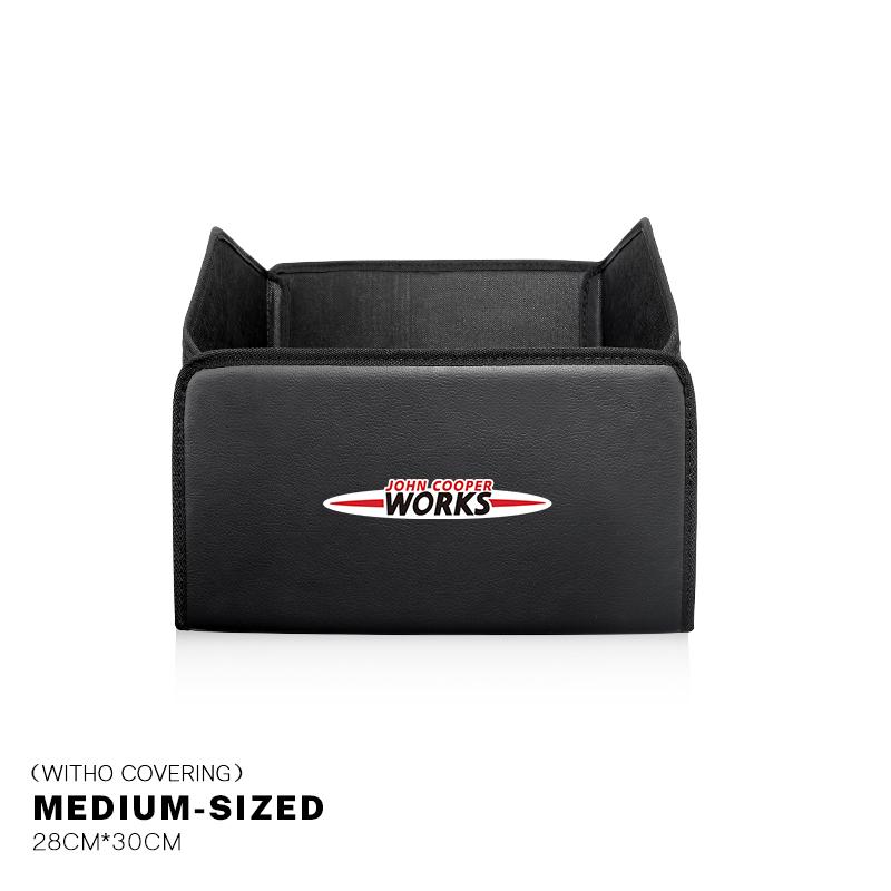 Car Trunk Storage Bag Leather Camping Box Collapsible For BMW Mini Works Cooper F54 F55 F56 F57 F60 R50 R52 R53 R55 R56 R57 R58 e7