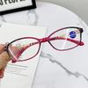 Anti-Blue Light Reading Glasses Women Fashion Ultralight Hyperopia Eyeglasses Female Farsighted Eyewear For The Elderly 0 ~+4.0