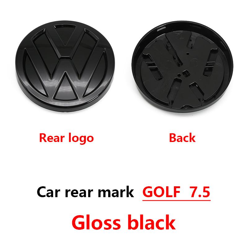 1Pc 3D ABS Car Rear Trunk Emblem Badge Logo For Volkswagen VW MK7 Golf 7 7.5 MK7.5 GTI R Rline GTD Replacement Auto AccessoriesBR1