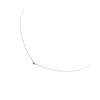 Tiffany & Co. Logo Engraved Silver Diamond Necklace Women necklace RW5MI1UZ7P0KSVAF