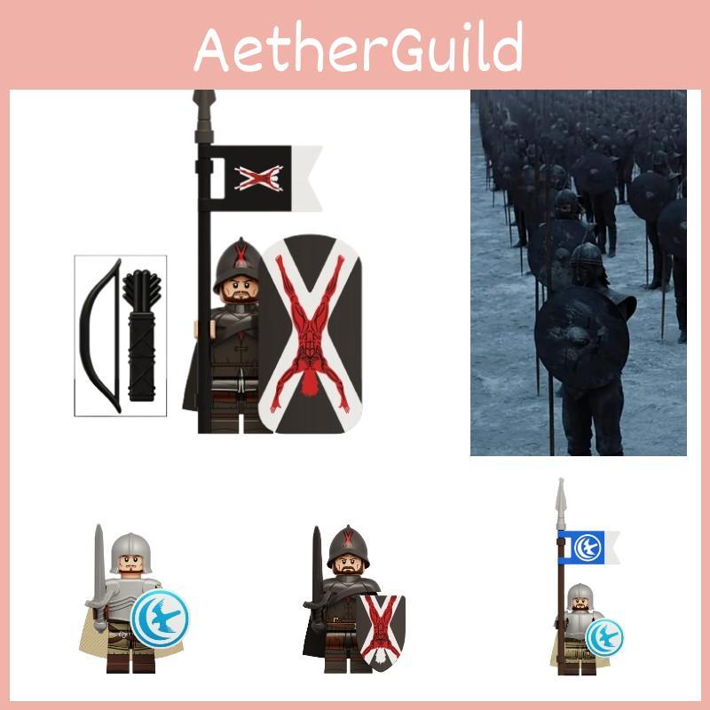 Kt1073 Игра престолов Болтон Элитный рыцарь Рыцарь Долины Эйрин Конструктор