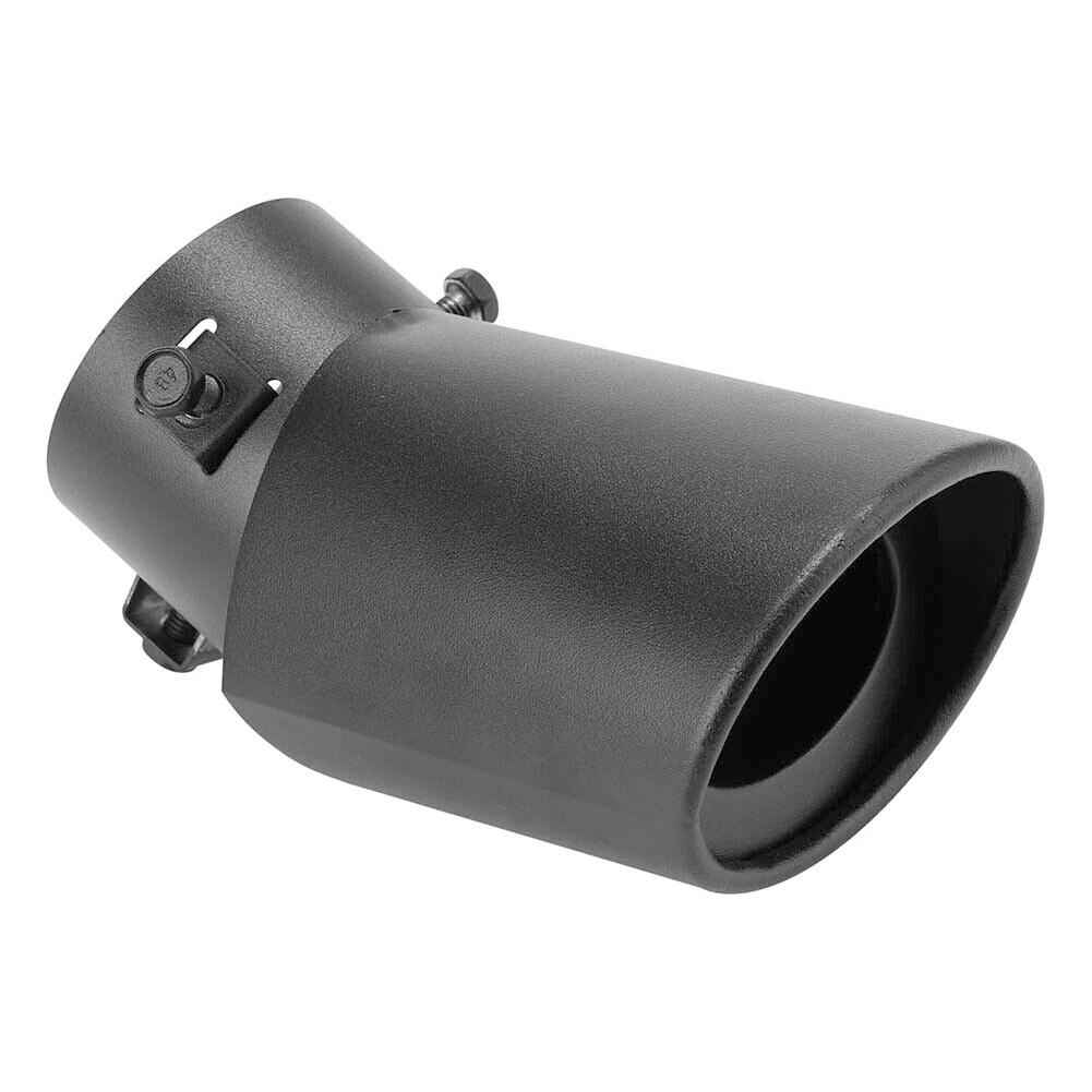 Задняя выхлопная труба автомобиля, наконечник глушителя, хвостовая часть выхлопной трубы из нержавеющей стали, 63 мм, изогнутые модифицированные детали