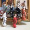 10 см/3,93 дюйма Плюшевые брелоки GINTAMA Аниме-аксессуары Подвески Мультяшные фигурки Декоративные куклы Коллекционные милые игрушки Забавные подарки