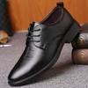 Pointed Toe Business Men'S Leather Shoes Fashion Casual Plus Size Men'S Shoes Wet Look Shoes/Charol Shoes For Men JZ-5006