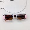 Diy Fashion Children'S Sunglasses Small Box Trend Rabbit Cute Baby Sunglasses Sunscreen Sunscreen Glasses