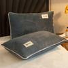 2pcs/set 48x74cm Pure Color Velvet Pillow Cases Soft Flannel Comfortable Pillowcase Sleeping Pillow Cover