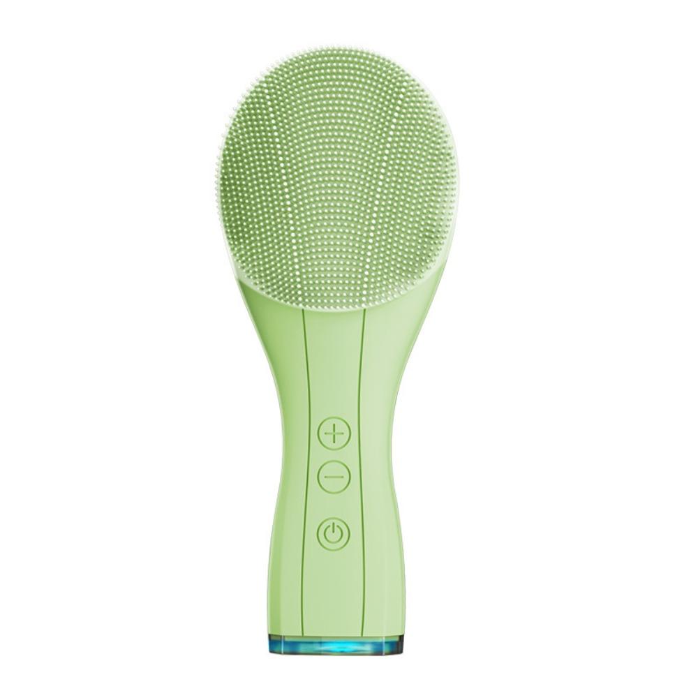 Silicone Facial Cleansing Brush Rechargeable Pore Cleaner New Face Scrubber Women