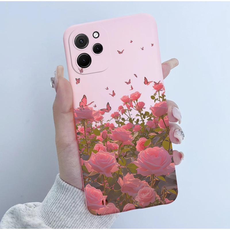 Чехол для Huawei Nova Y61 Мягкий силикон ТПУ Милый Чехол-бампер с Пандой для Huawei Nova Y 61 62 Y61 Y62 Plus Чехол NovaY61 Fundas