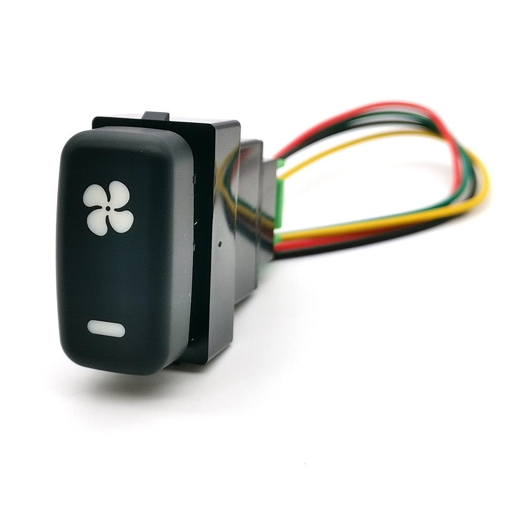 Светодиодные дневные ходовые огни и переключатель питания передних противотуманных фар для 06-12 Mitsubishi Outlander/Pajero