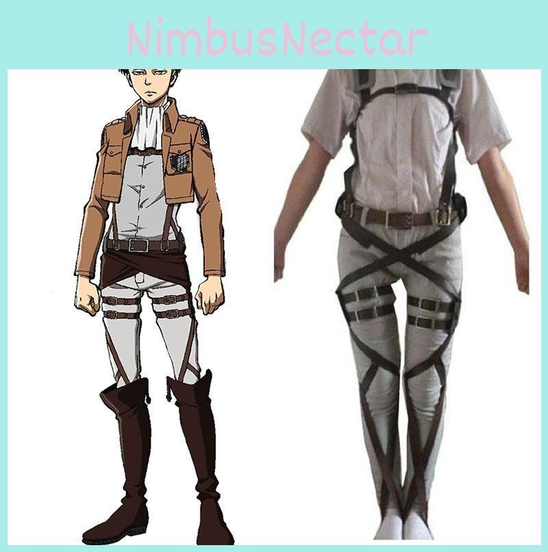 Атака Титанов Косплей Shingeki No Kyojin Ремни Регулируемые Ремни Разведывательная Сбруя