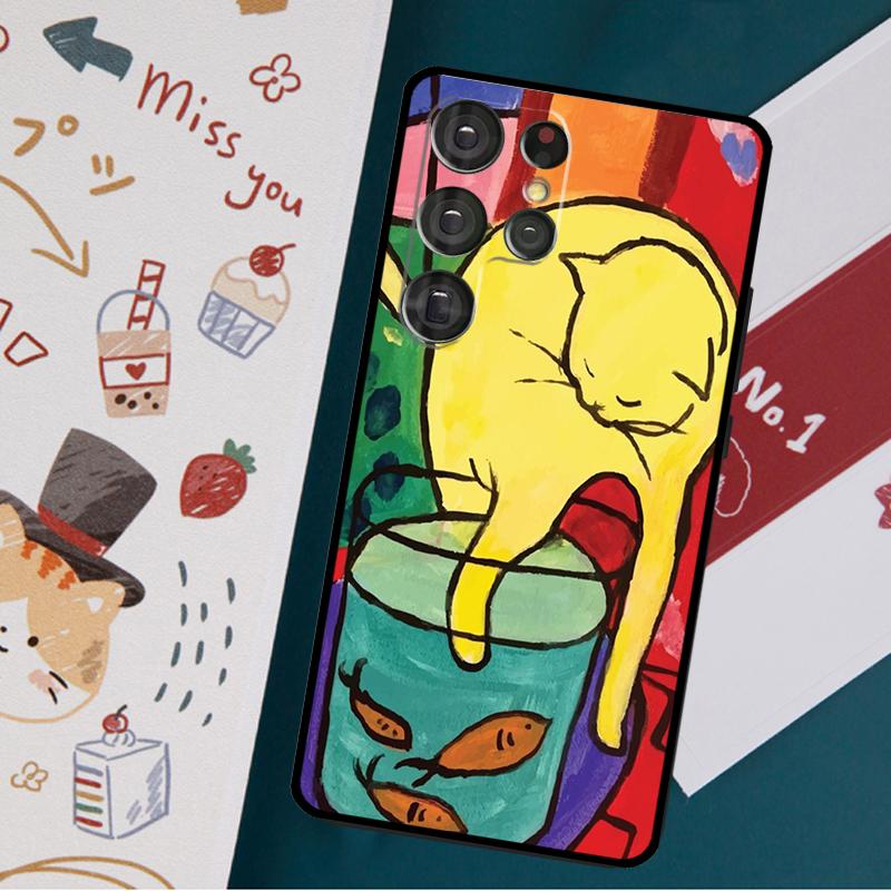 Чехол с художественной росписью Анри Матисса для Samsung Galaxy S23 S21 S22 Ultra Plus S20 FE Note 20 Note 10 S8 S9 S10 Plus, чехол