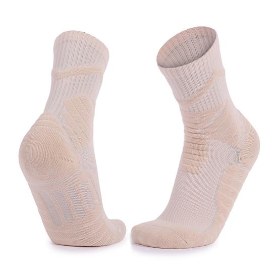 Basketball Socks for Men Boys Cotton Athletic Cushioned Crew Socks Breathable Performance Socks for Sports Running