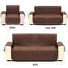 Solid Color Sofa Cover Armchair Cushion Non-slip Pet Chair Cover Wear-resistant Waterproof Household Protective Cover Removable Sofa Cover 1/2/3 Seat