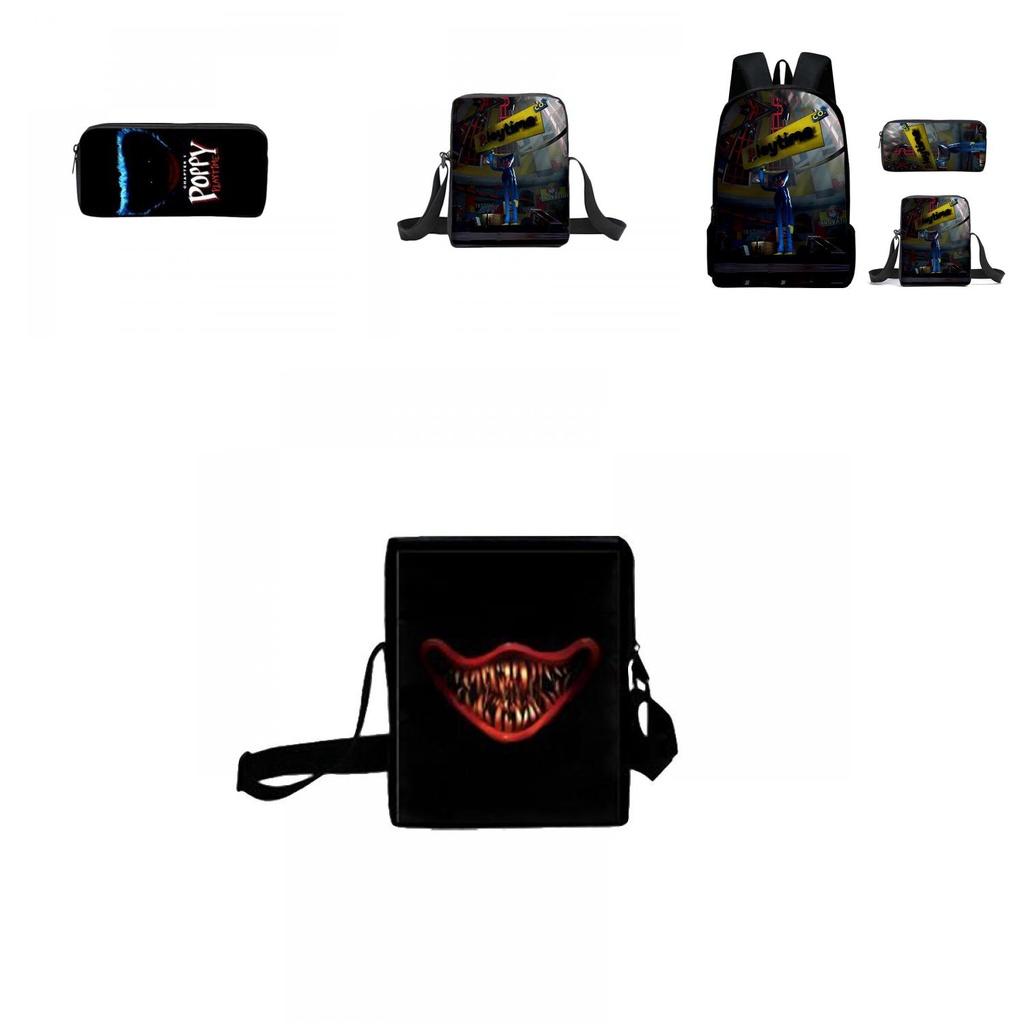 Рюкзак Poppy Playtime Huggy Wuggy Kissy Missy для детей Стильный и функциональный!