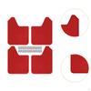 Car Mud Flaps Guards Decoration Easy Installation Replacement Professional Sturdy Accessory Modify