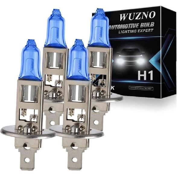 H11 Halogen Headlight Bulb/Fog Light 12V 55W White 5000K High/Low Beam 64211 12362 Car Light Bulb Automotive Headlamp Super Bright