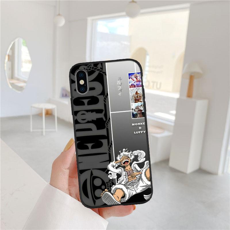 One Piece Anime Soft Shell Phone Case for Redmi Note 8 9 Pro Max 9S 9T 9C NFC 8T 8A 10A A4