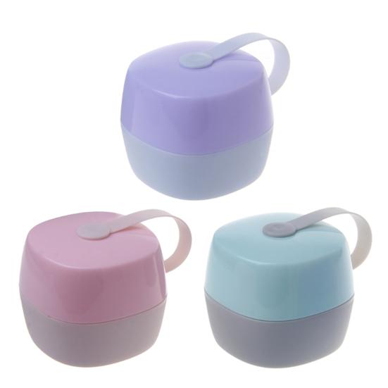 Двухцветный портативный детский сосок-колыбель для соски, держатель, коробка для хранения