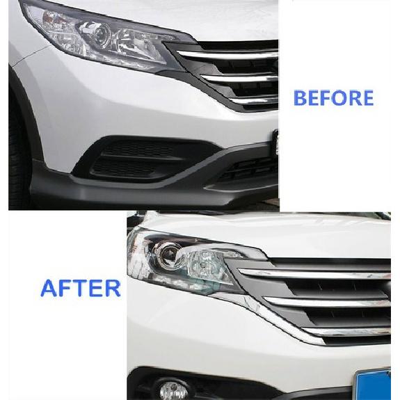 Для Honda CRV CR-V 2012 2013 2014 Хромированная накладка на центральную полосу передней решетки