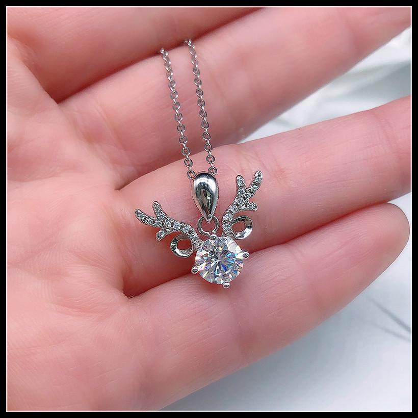 Yilu Has Your Zircon Ожерелье, женское, платиновый кулон с медным покрытием, цепочка на ключицу.