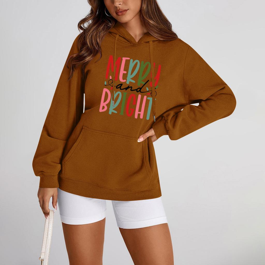 Women's Hoodies Letter Printed Sweatshirt Pullover
