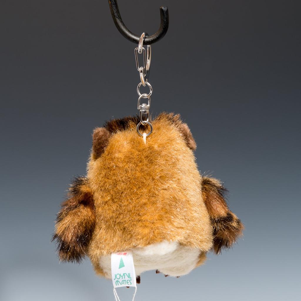 Takenoko Petit Forest Friends Keychain Owl Brown Plush Toy 68123