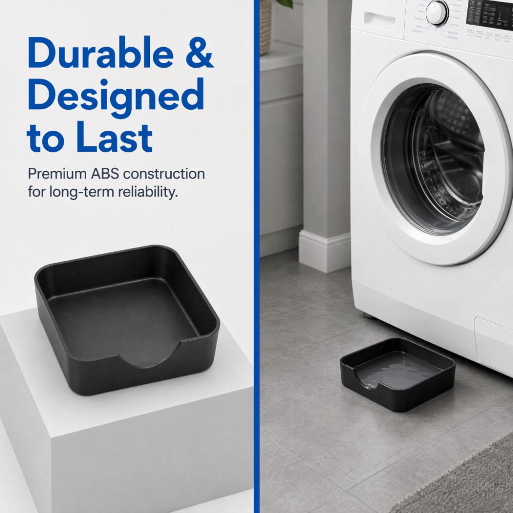 Anti-Overflow Washing Machine Drain Funnel Leak-Proof Water Collection Box Laundry Room