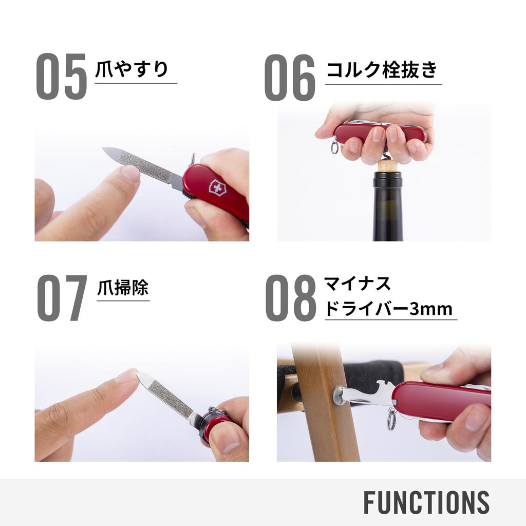 Victorinox Нож Victorinox Companion Paris Style с открывалкой для коробок и шариковой ручкой A, 16 функций, идеально подходит для экстренных ситуаций. Включает шейный шнурок.