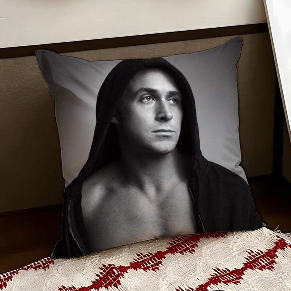 Singer RRyan Gosling Cushion Cover Reversible Soft Durable Pillow Cover Home Car MultiScene Use for Daily Comfort