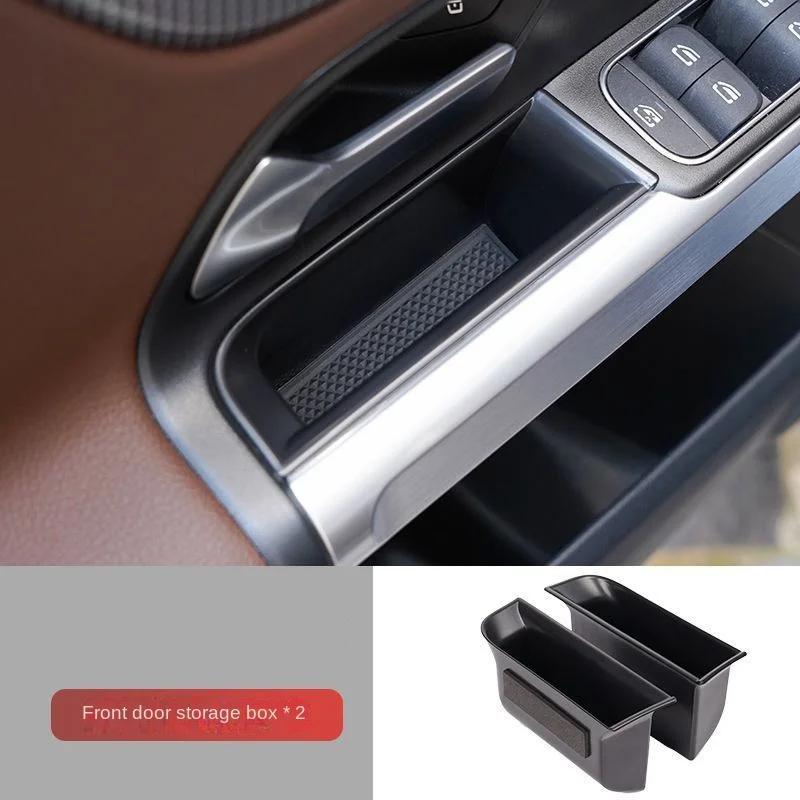 Для Mercedes-Benz GLB220 GLB180 200 EQB 2020 2024 2024 Дверная передняя и задняя ручка Ящик для хранения подлокотника центрального управления Автомобильное хранение