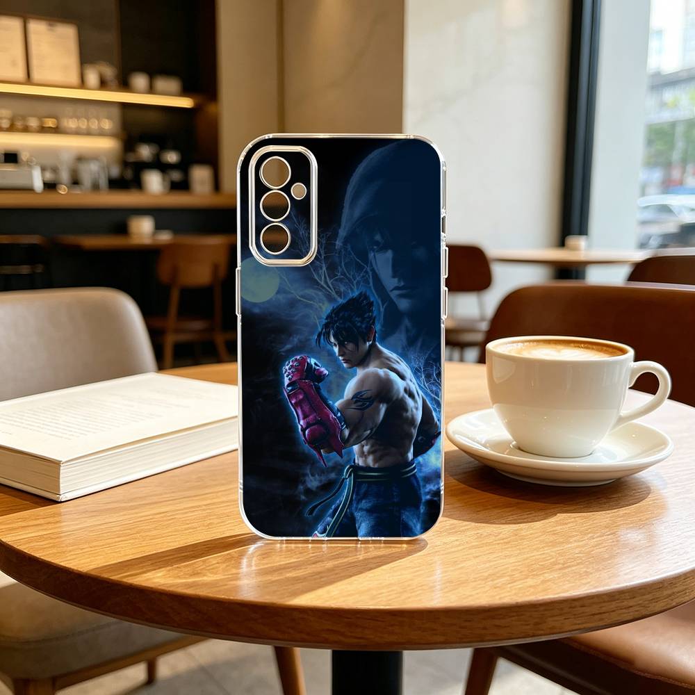 T-Tekken 8 Game Phone Case Transparent Silicone Soft For SamsungA10,12,20,21S,30,31,40,50,51,52,70,71