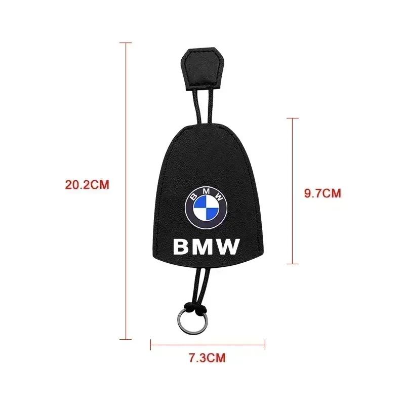 E60 E93 2025 Hot Car For BMW High Quality Leather Car Key Holder Key Case Key Bag For BMW 1 3 5 Series X1 X4 X5 X7 G20 G38 F20 F