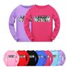 5350 Детская футболка с длинными рукавами для девочек с принтом KATSEYE