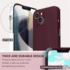 Мягкий чехол из жидкого силикона Square для iPhone 16 15 14 13 11 12 Pro Max Mini X XR XS 7 8 Plus SE 2 с полной защитой объектива