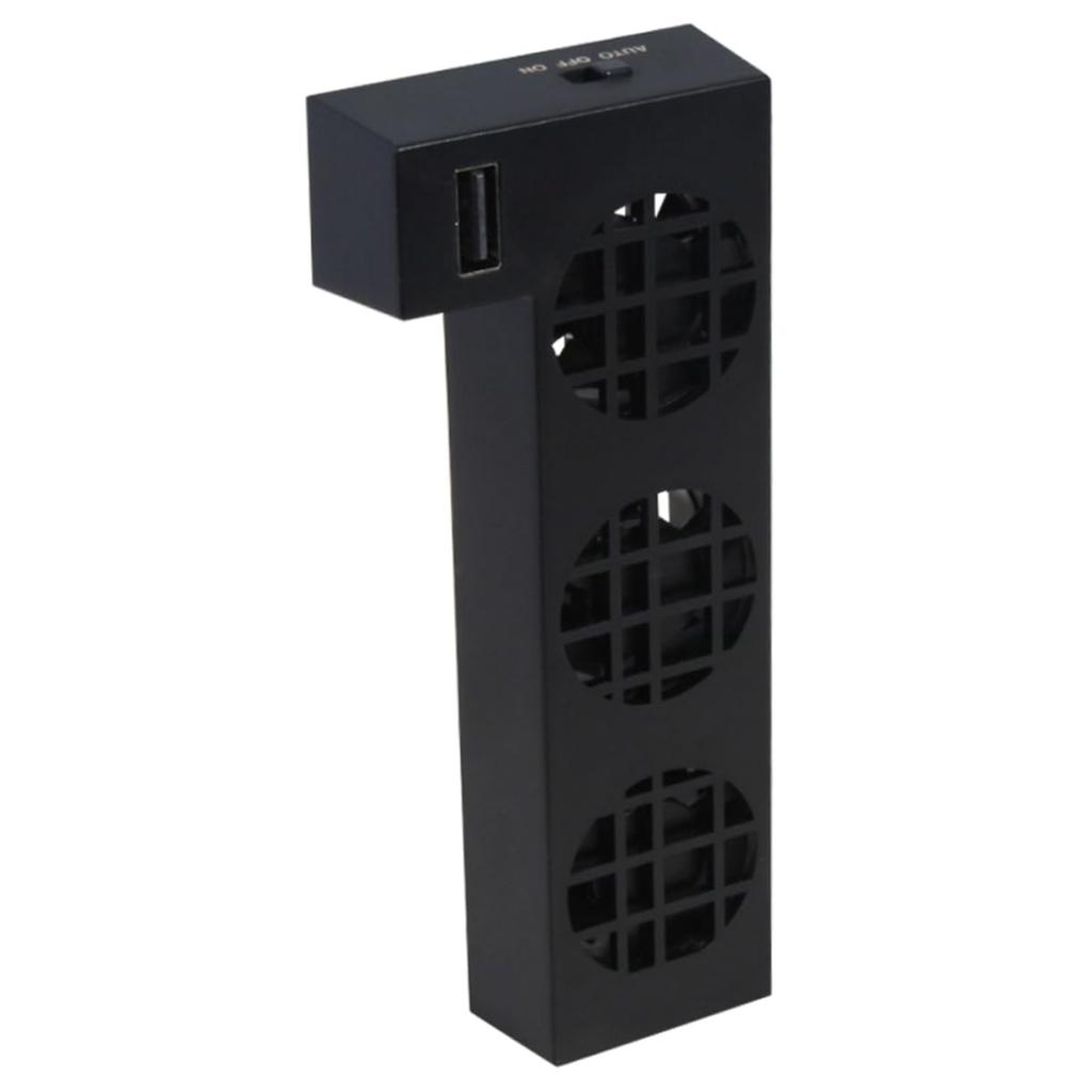 USB Cooling Fan Compatible with Xbox One X Console, Cooling System Compatible with 3 Cooling Fans and 2.0 USB Port - Only Compatible with Xbox One X