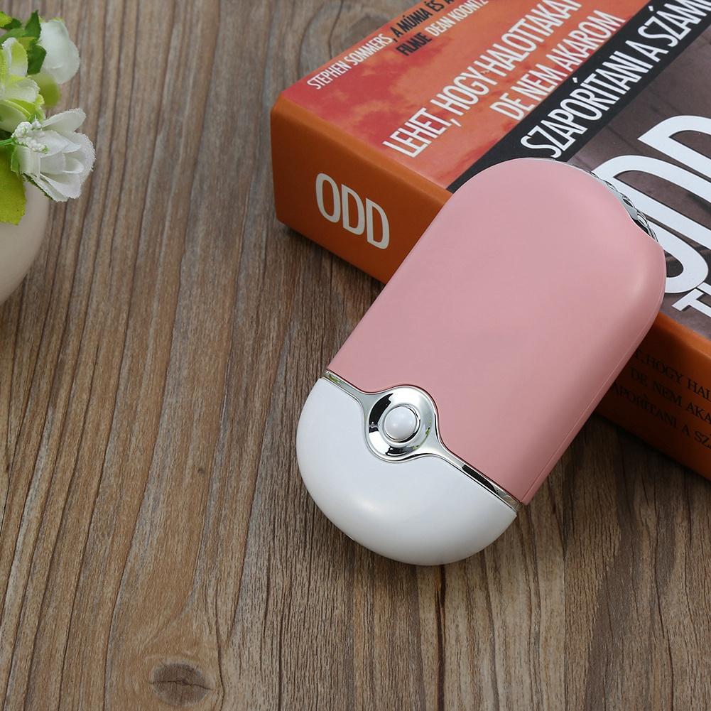 Охлаждающий USB Мини-вентилятор Кондиционер Клей для наращивания ресниц Инструмент для быстрого высыхания Розовый