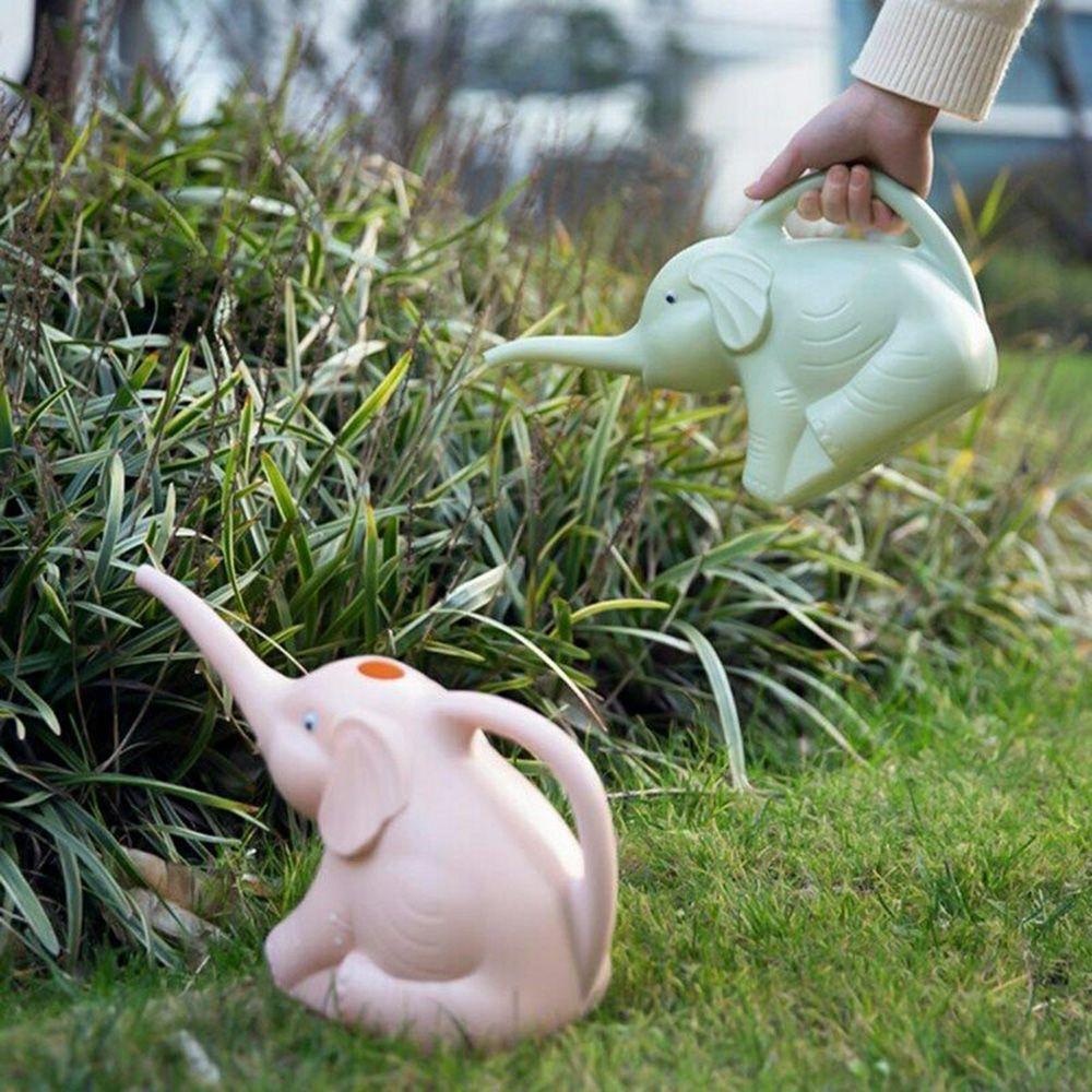Quality Watering Equipment Gardening Supplies Elephant  Shape Watering Can Plants Sprinkler Plastic