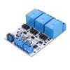 GPIO Relay Module 3 Channel Over Current Guard Adjustable Relay Module with Optocoupler Isolation