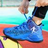 Children's Basketball Shoes, Boys' Shoes Spring 2025 New Sports Shoes, Older Boys' Running Shoes, Rotating Button Tide