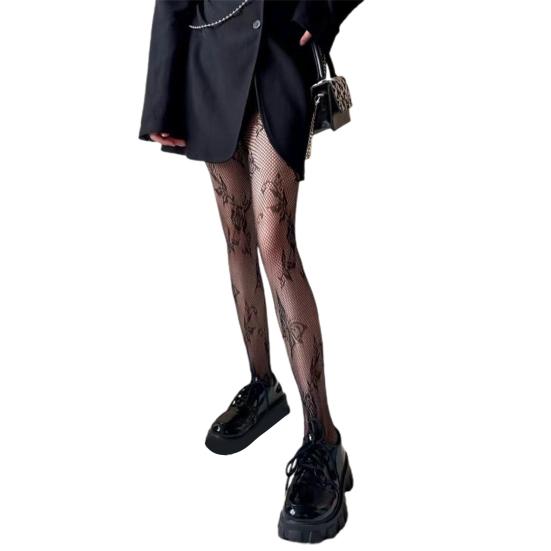 Сексуальные клубные колготки, кружевная юбка с принтом бабочек
