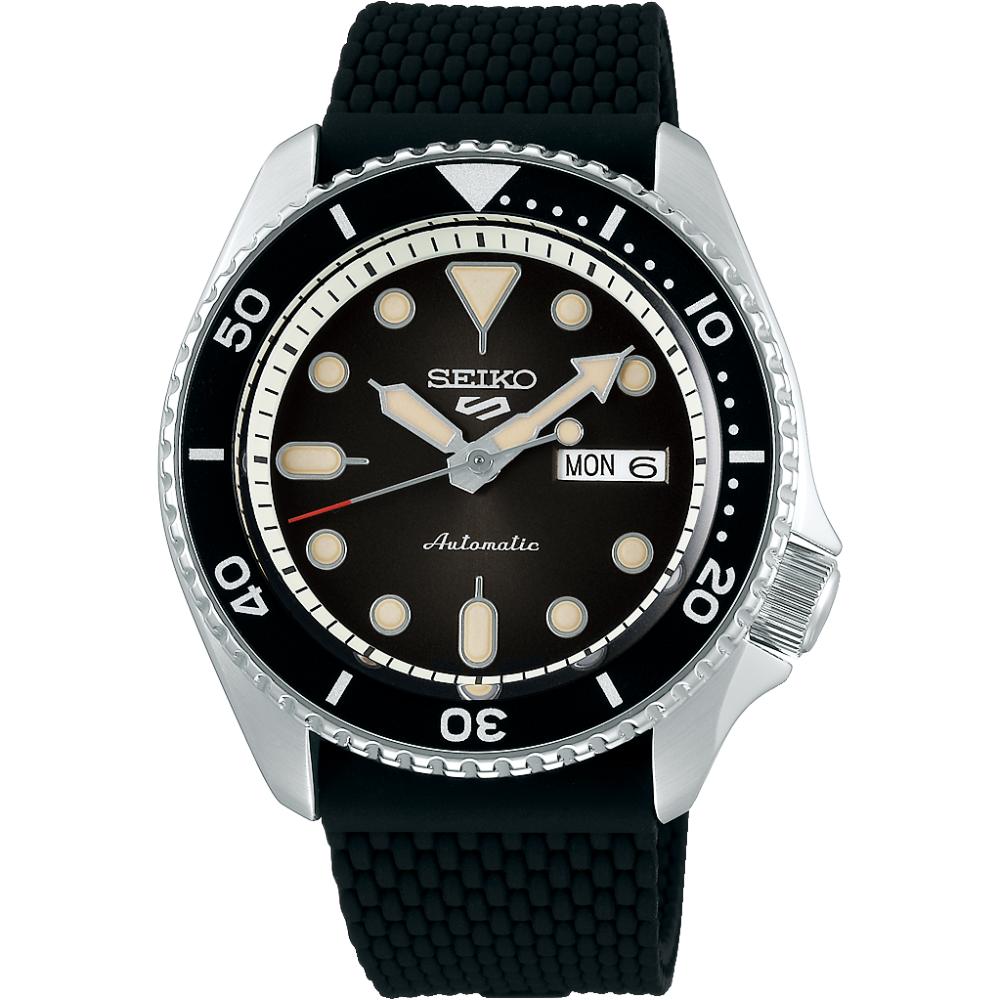 Seiko 5 Sports SRPD73K2 Черный циферблат Автоматические мужские часы