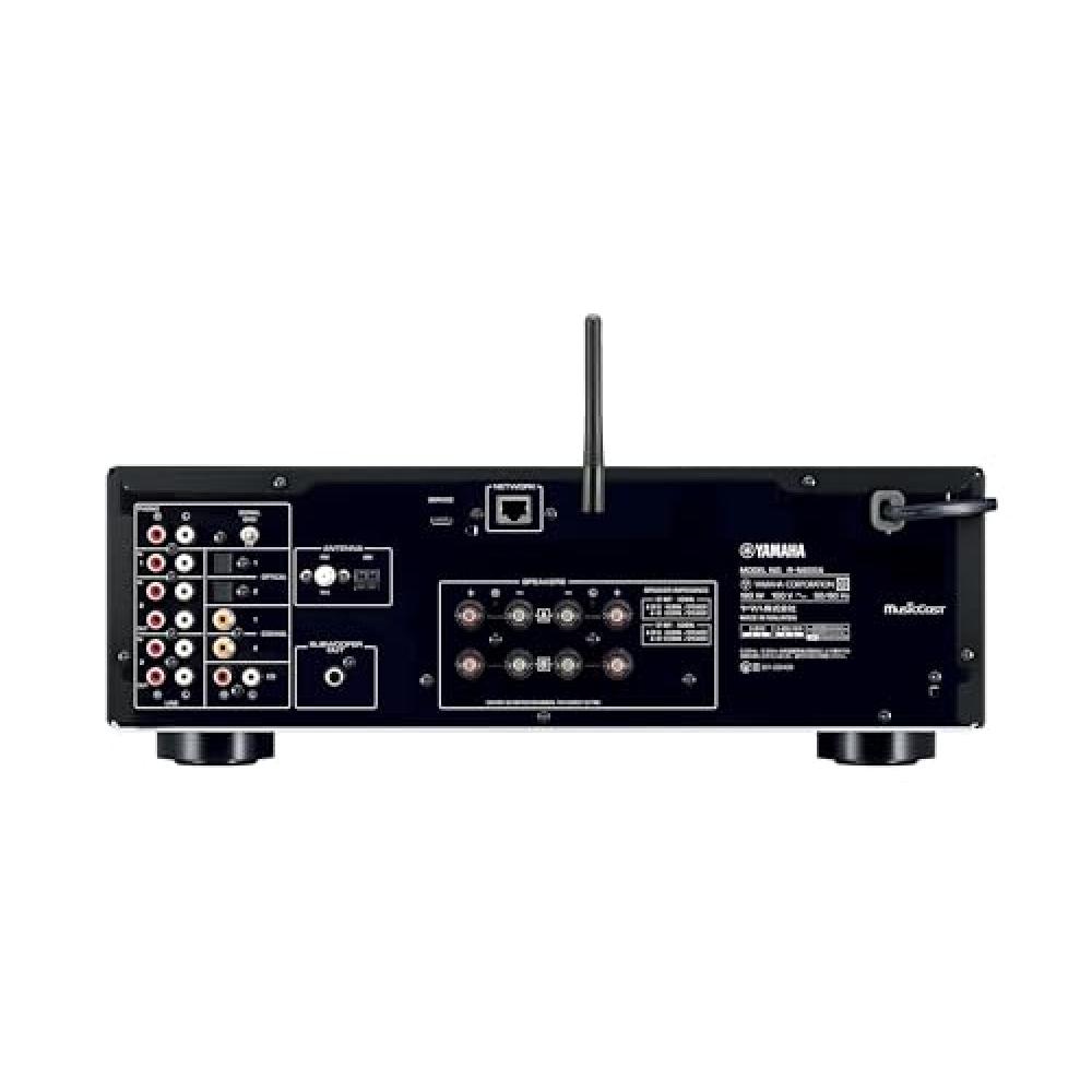 YAMAHA Network Receiver R-N600A(S) Compatible with High Resolution Sound sourceWide FMAM tunerWi-FiBluetooth Transmissionreception Compatible Silver