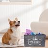 Pet Toy Organizer Box,Felt Storage Basket,Foldable Multipurpose Large Home Organiser Box, for Dog