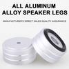 4/8/12 шт. Изоляционные ножки для колонок, Вибропоглощающие ножки, Изоляторы для аудио из алюминиевого сплава для сабвуфера, ЦАП, CD-проигрывателя, проигрывателя, усилителя