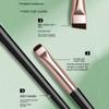 3Pcs/set Under the Eyes Makeup Flat Fine Eyebrow Brush Eyebrow Makeup Brushes Set  Girls
